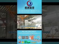 Yingchuang Roto CS-2A-8500 Shuttle Rotomolding Machine of O-arms Used for large-scale rotomoldingpro