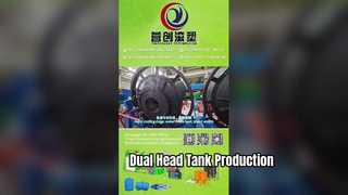 How Can the CF-2A-2000 Dual-Head Open Flame Molding Machine Efficiently Produce Water Tanks?