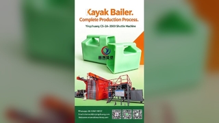 CS-2A-3500 Shuttle Rotomolding Machine | Full Production Process for Kayak Bailer | Yingchuang Rotom