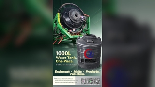 CF-1500 Open Flame Rotomolding Machine. Open flame heating. Oven swinging. Main motor drives swing. 